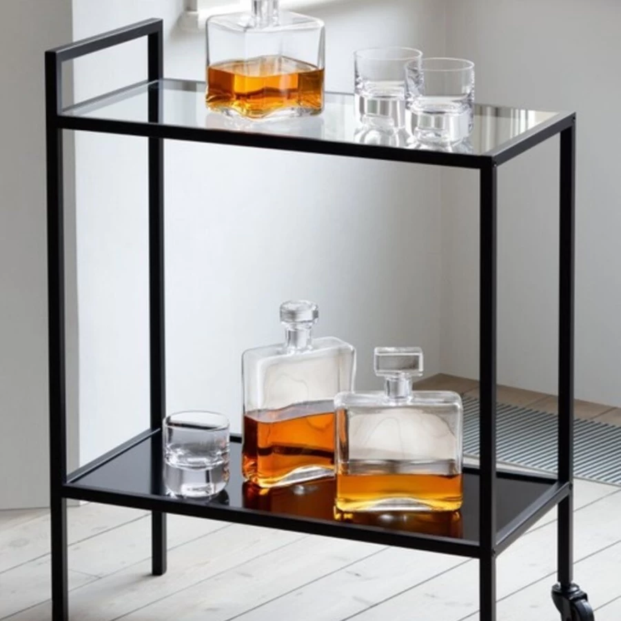 Barware | Mouth Blown Whiskey Set SLATE
