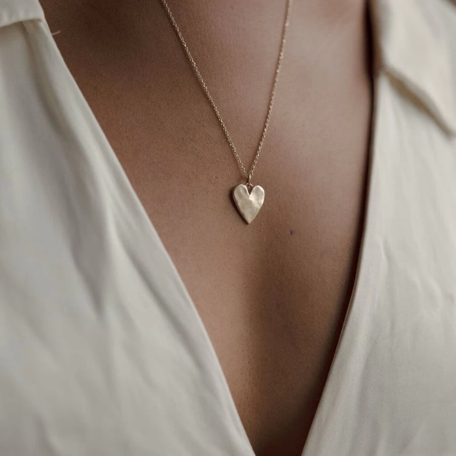 Necklaces | Amanda Hunt Amanda Hunt Sweetheart Necklace SLATE