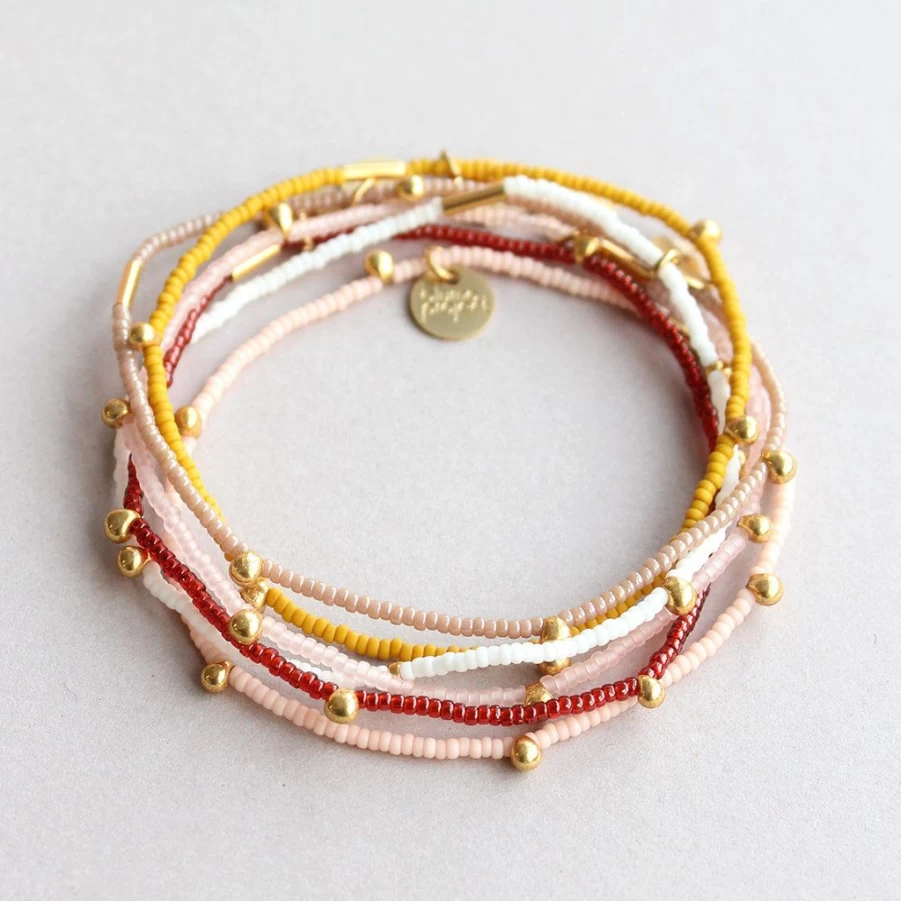 Bracelets | 6-Stack Cali Bracelet SLATE