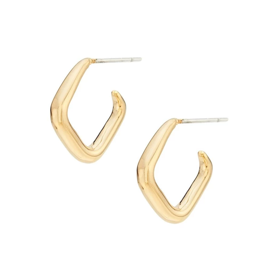 Earrings | Laini Mini Hoop Earrings SLATE