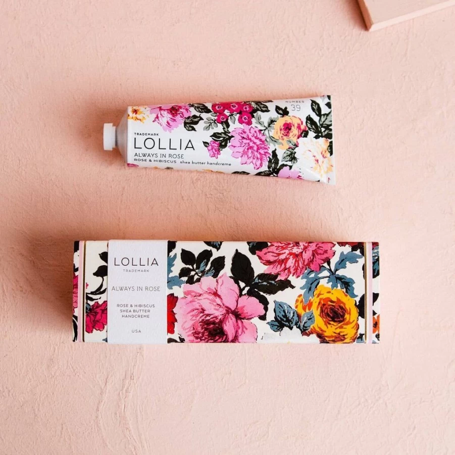 Lotions, Oils, Salves | Lollia Always In Rose Boxed Shea Handcreme SLATE