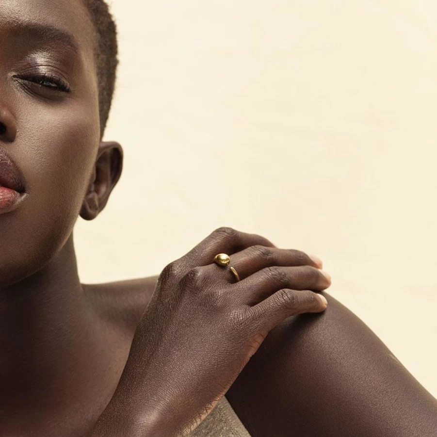 Rings | Delicate Dash Ring SLATE
