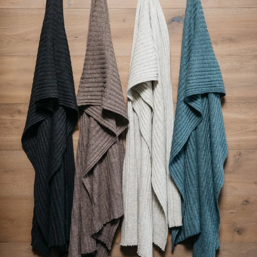Scarves/Hats/Gloves | 100% C Mere Scarf SLATE