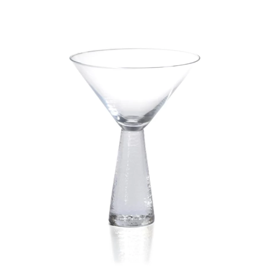 Barware | Slate Hammered Stem Martini Glass SLATE