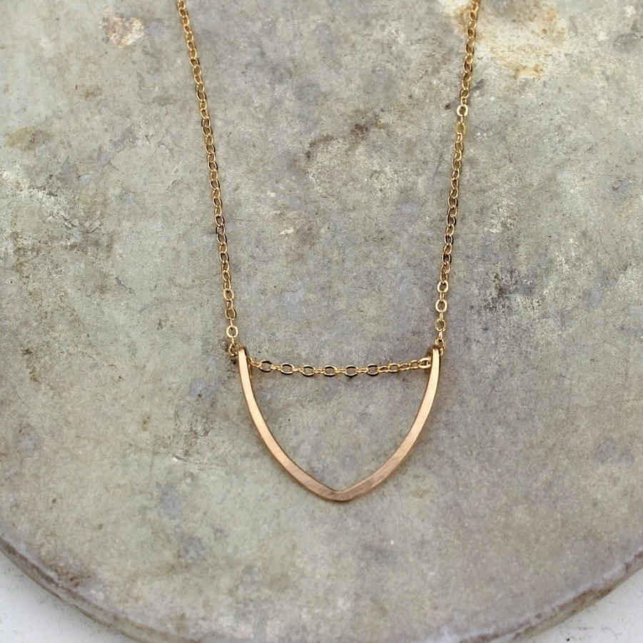 Necklaces | Leaf Necklace SLATE