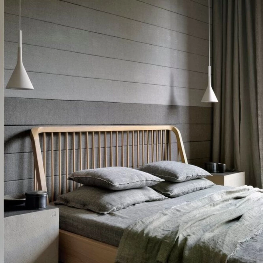 Bedroom | Ethnicraft Spindle Bed SLATE