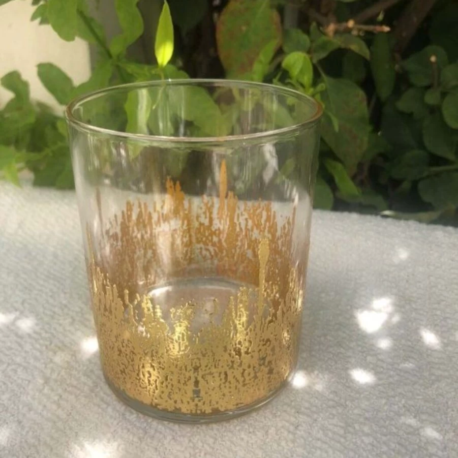 Barware | Hand-Painted Drinking Glass SLATE
