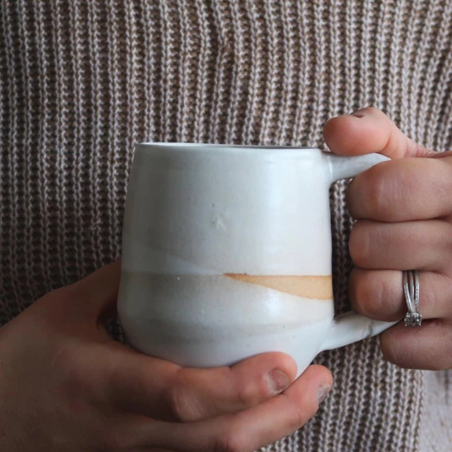 Mugs | Handmade Tall Coffee Mug SLATE