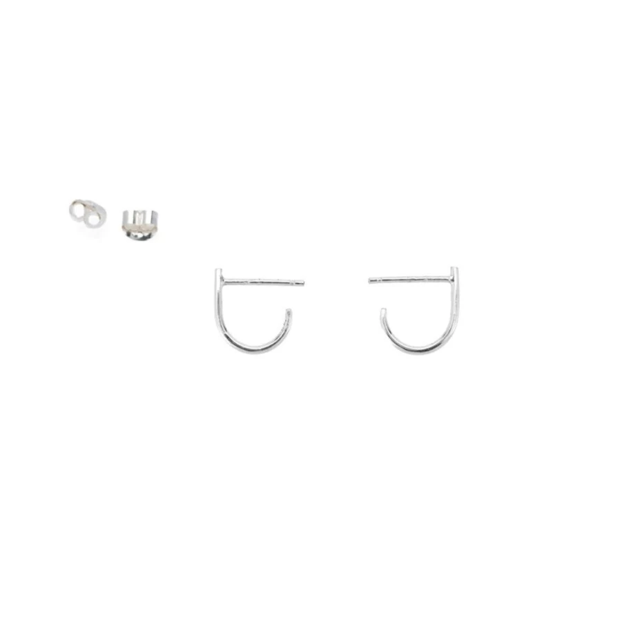 Earrings | Colleen Mauer Designs J Post Earrings SLATE
