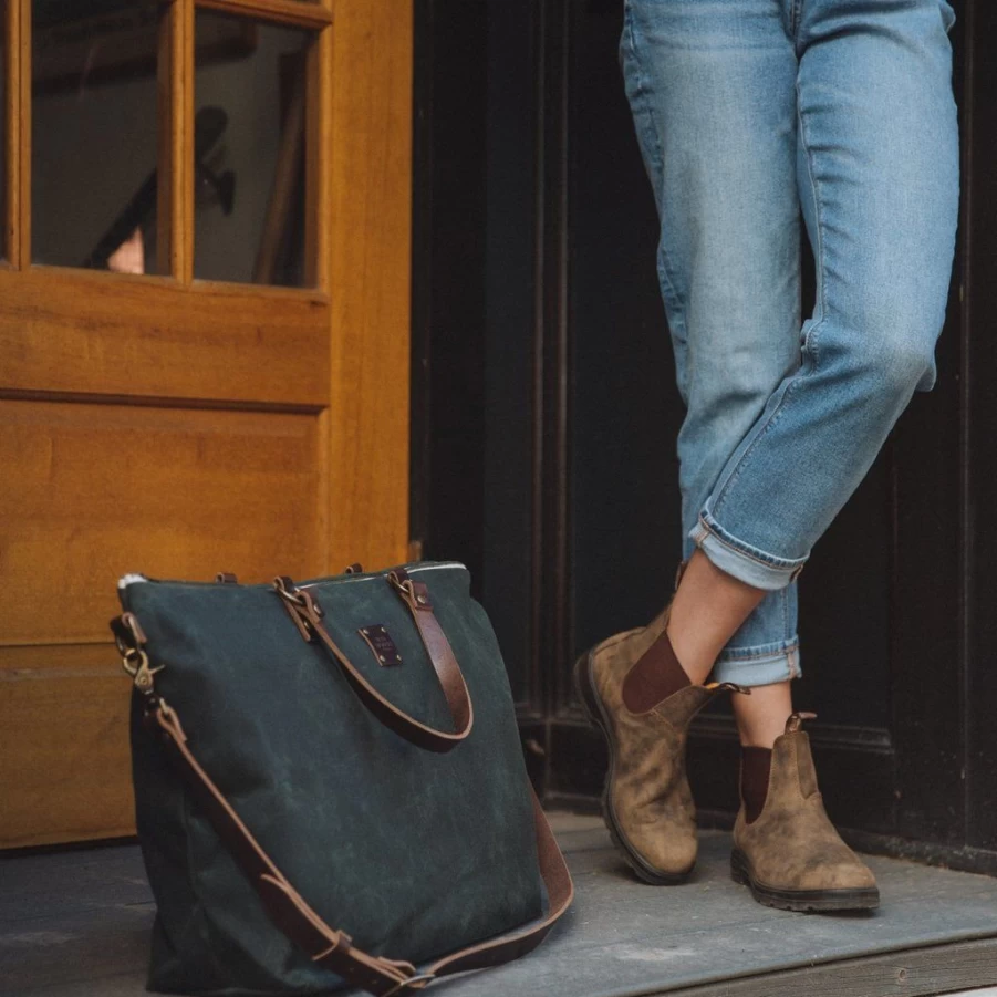 Backpacks & Travel Bags | Red House Red House The Weekender - Waxed Canvas SLATE