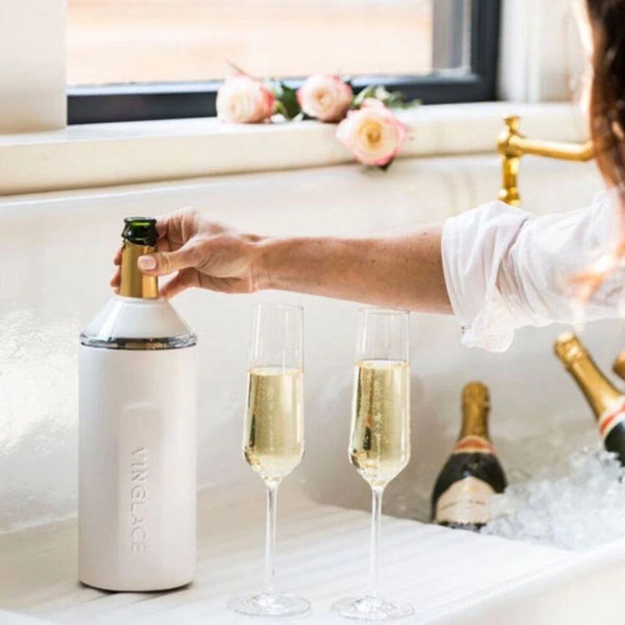 Barware | Vinglace Insulated Wine Chiller SLATE