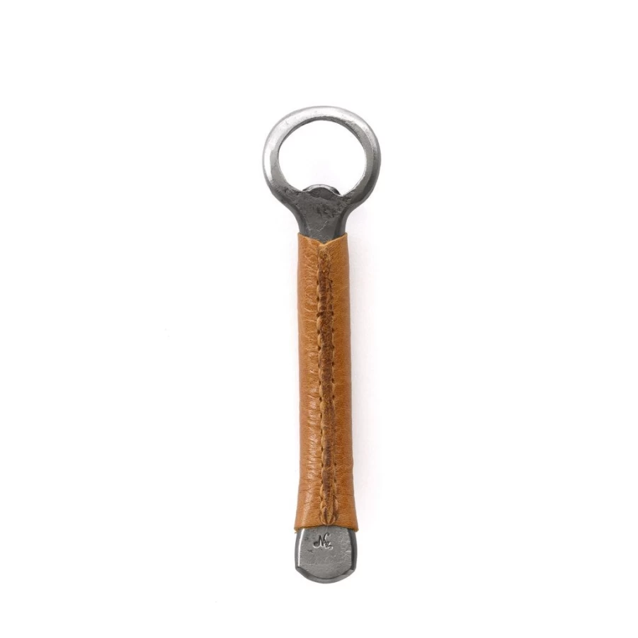 Barware | Moore & Giles Leather Bottle Opener SLATE