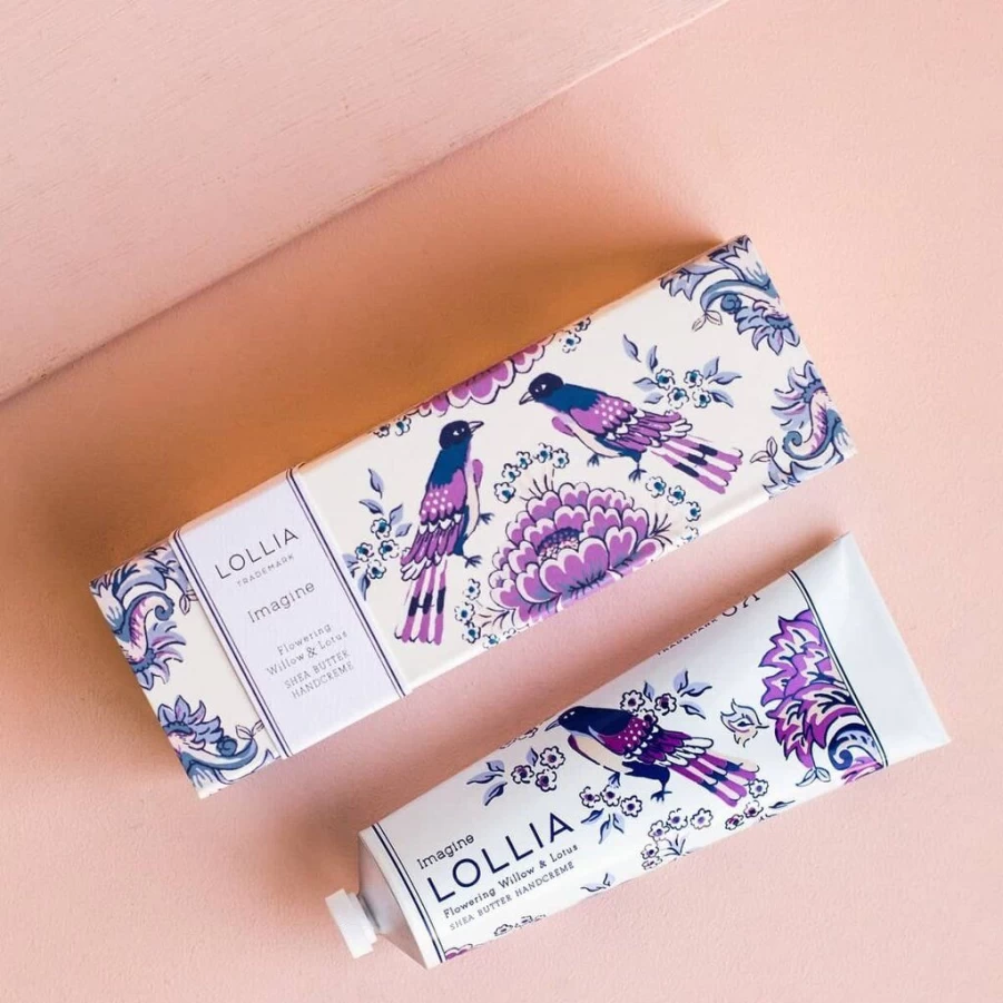 Lotions, Oils, Salves | Lollia Imagine Boxed Shea Handcreme SLATE