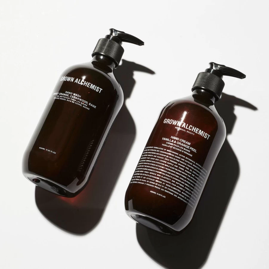 Lotions, Oils, Salves | Grown Alchemist Grown Alchemist Hand Wash & Hand Cream Twin Set SLATE