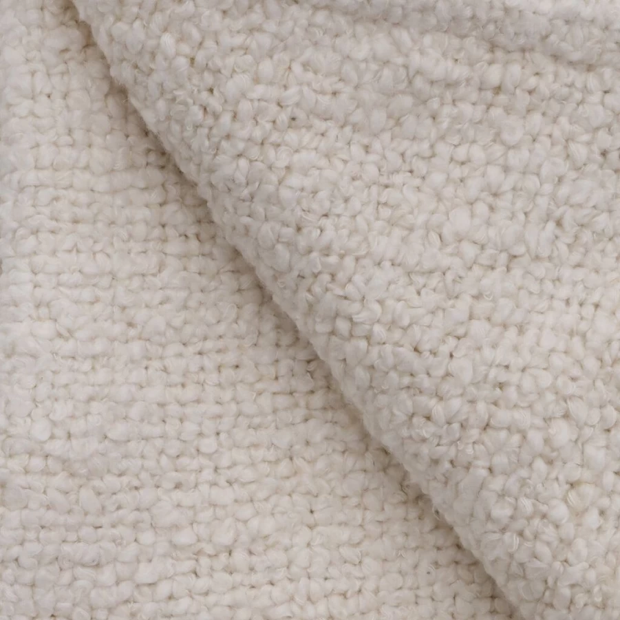 Textiles | Abby Simple Boucle Throw SLATE