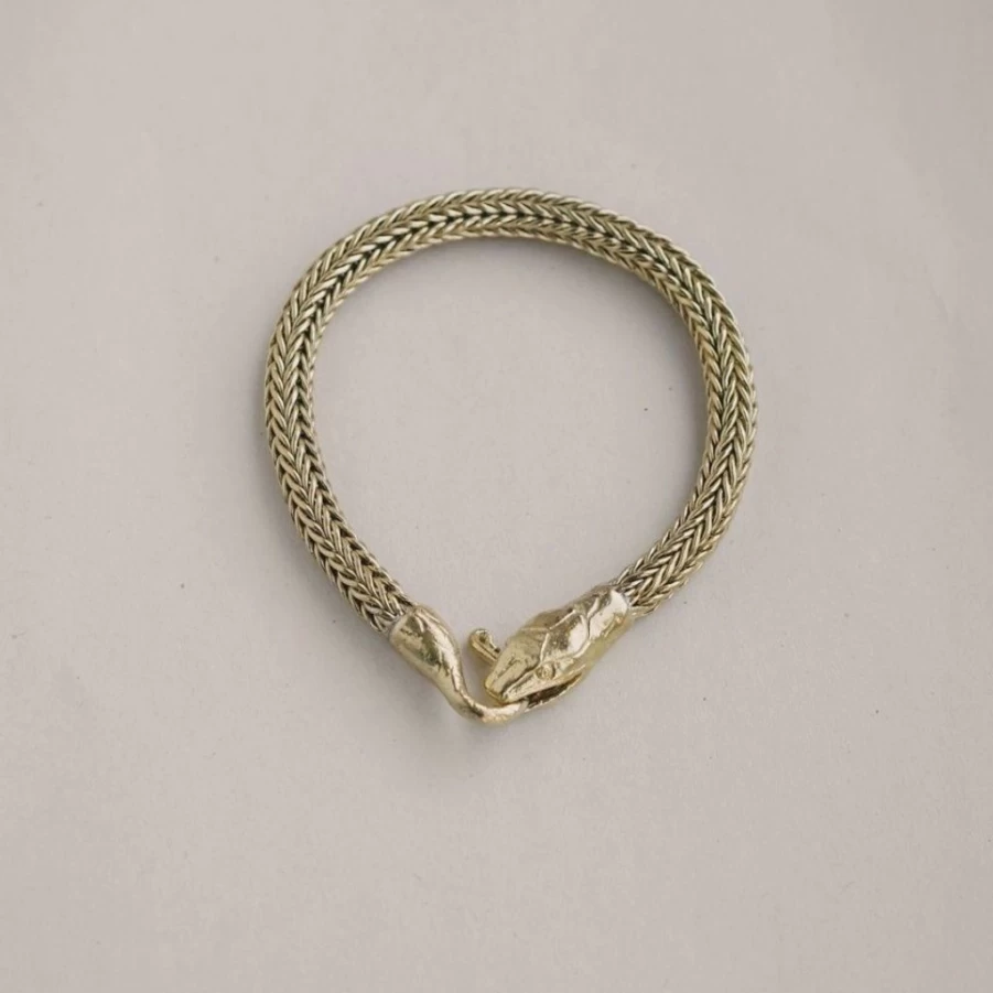 Bracelets | Bracelet Serpent Brass SLATE