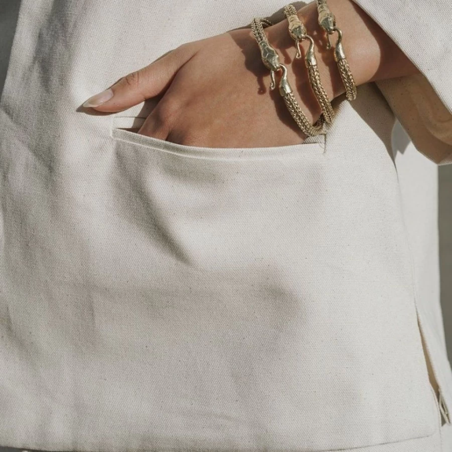 Bracelets | Bracelet Serpent Brass SLATE