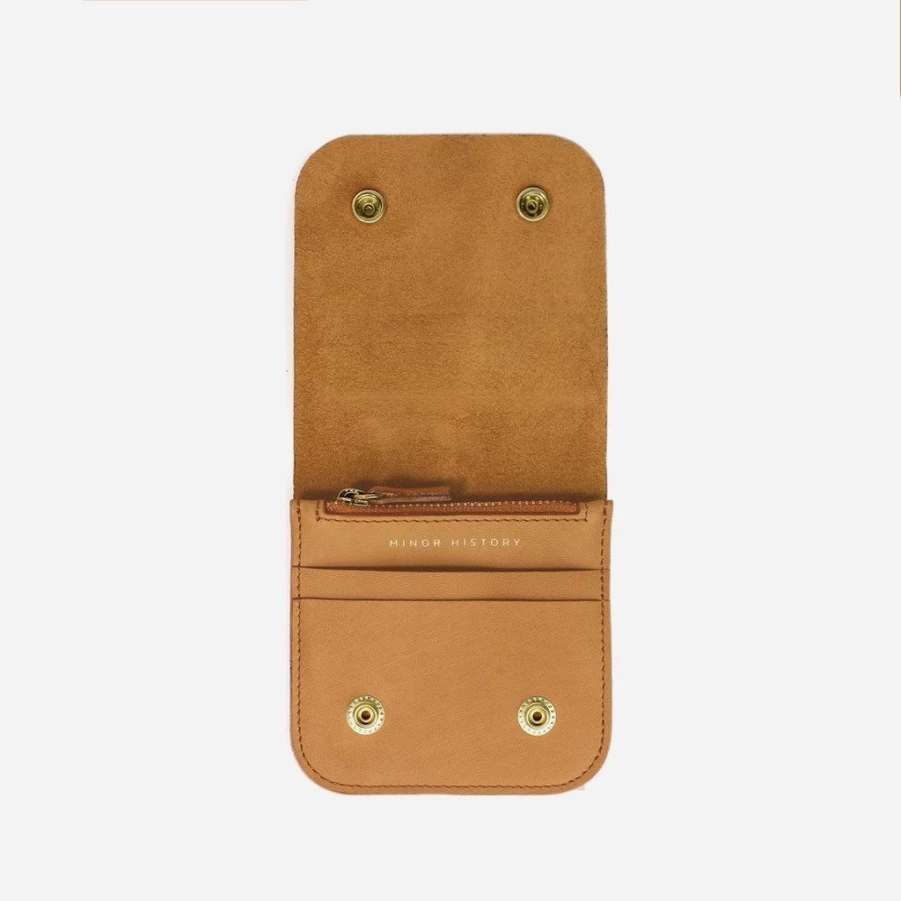 Women'S Wallets & Wristlets | Minor History Minor History Little Ledger Wallet SLATE