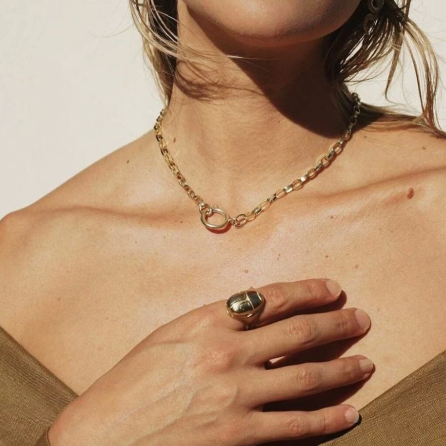 Necklaces | Union Chain Necklace SLATE