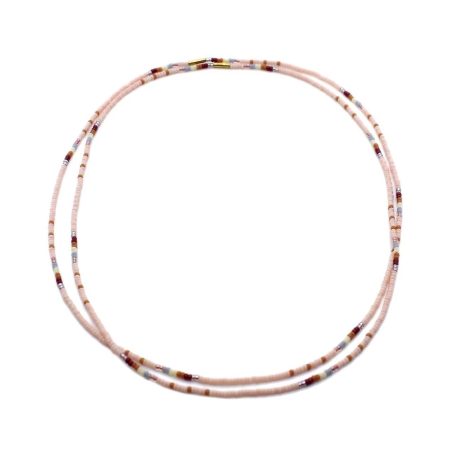 Bracelets | Omni 2-Stack Choker SLATE