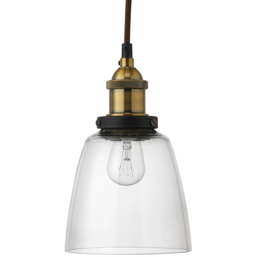 Lighting | Brass Industry Pendant SLATE