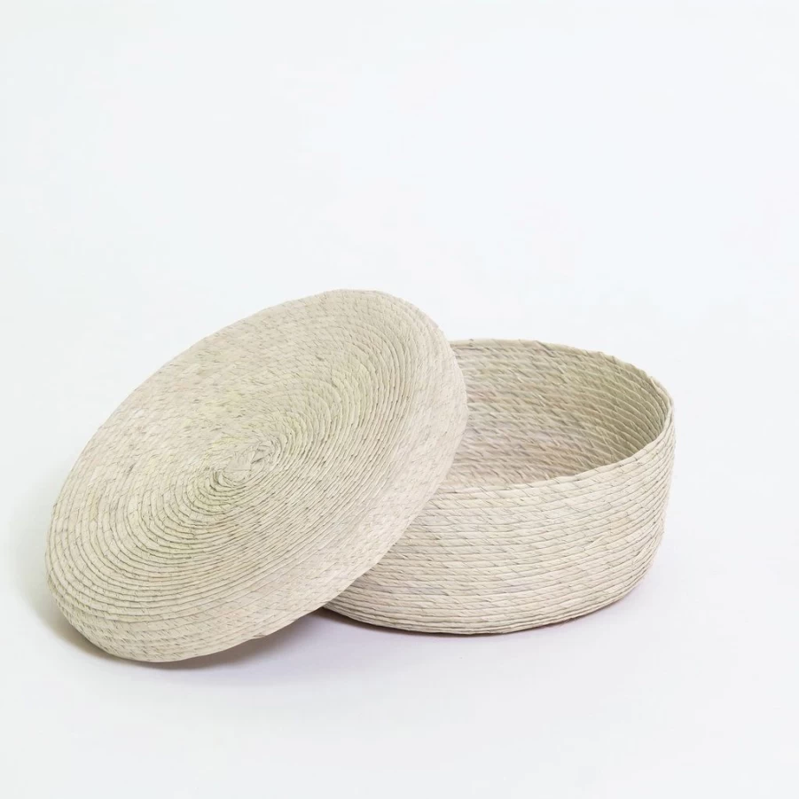 Serveware | Tortilla Basket With Lid SLATE