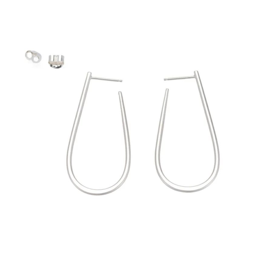Earrings | Colleen Mauer Designs U Post Earrings SLATE