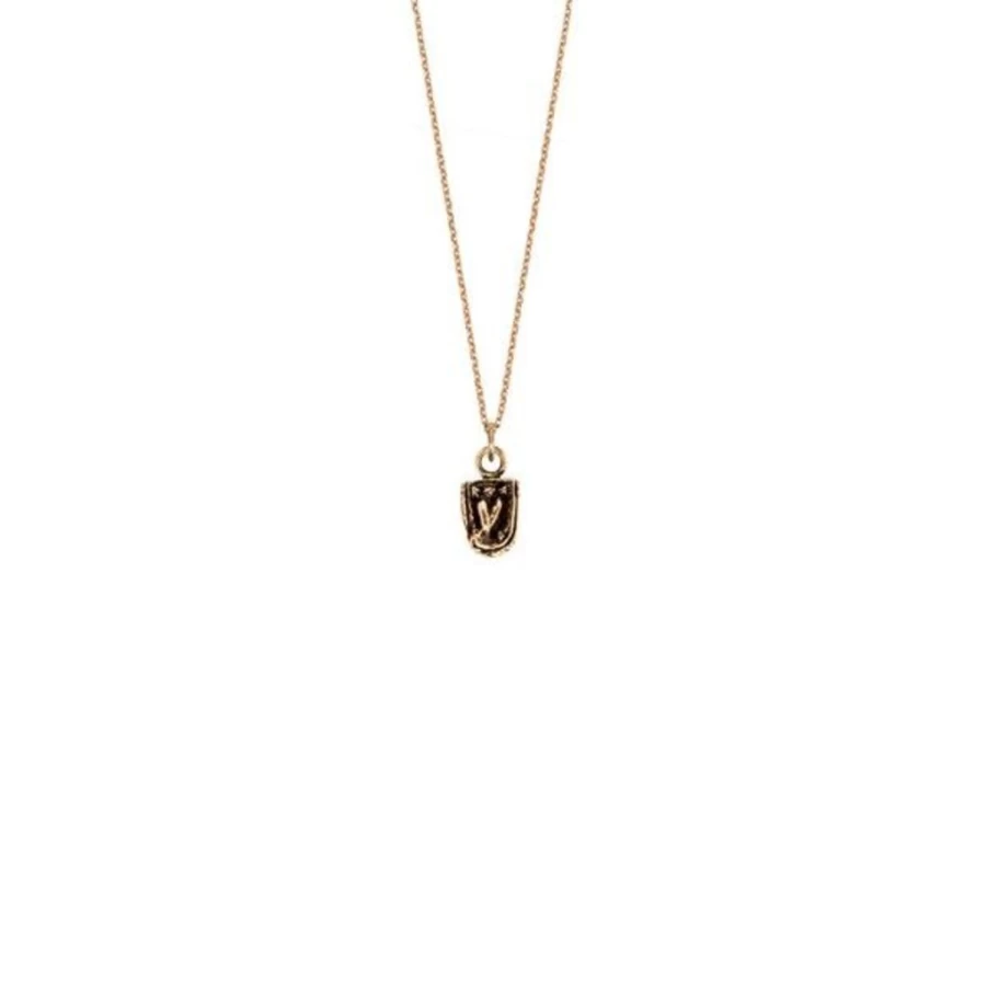Necklaces | Pyrrha Cupid'S Arrow 14K Gold Talisman Necklace SLATE