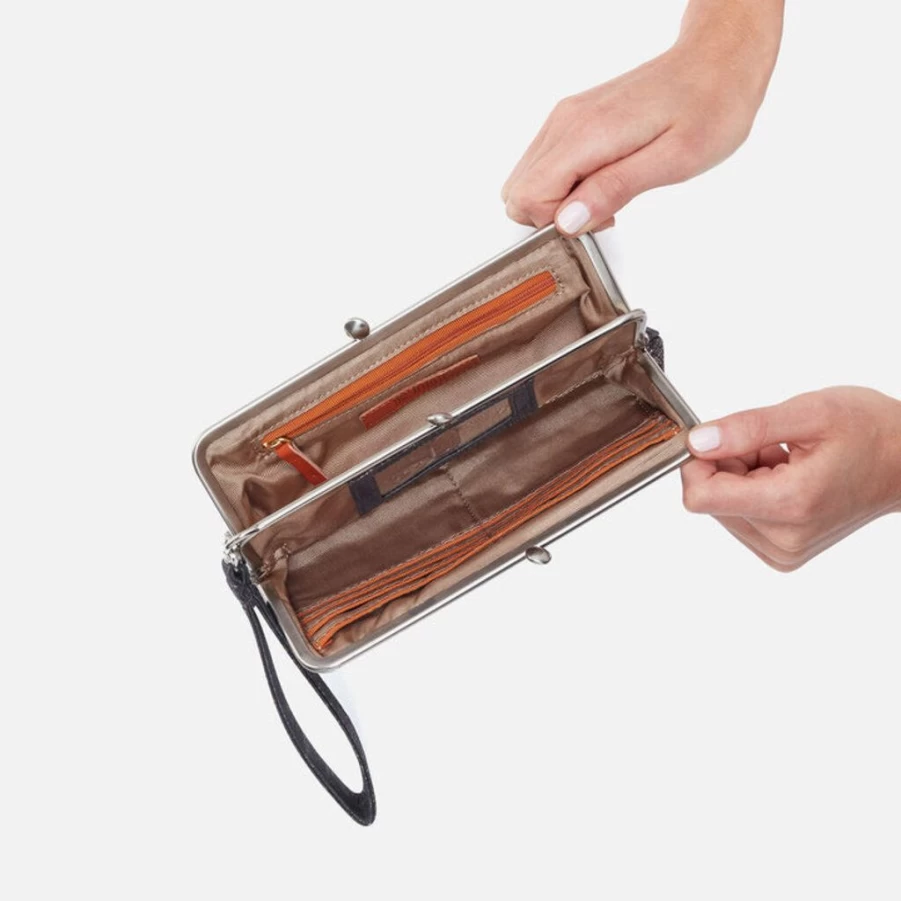Women'S Wallets & Wristlets | Hobo Hobo Daring Wristlet SLATE