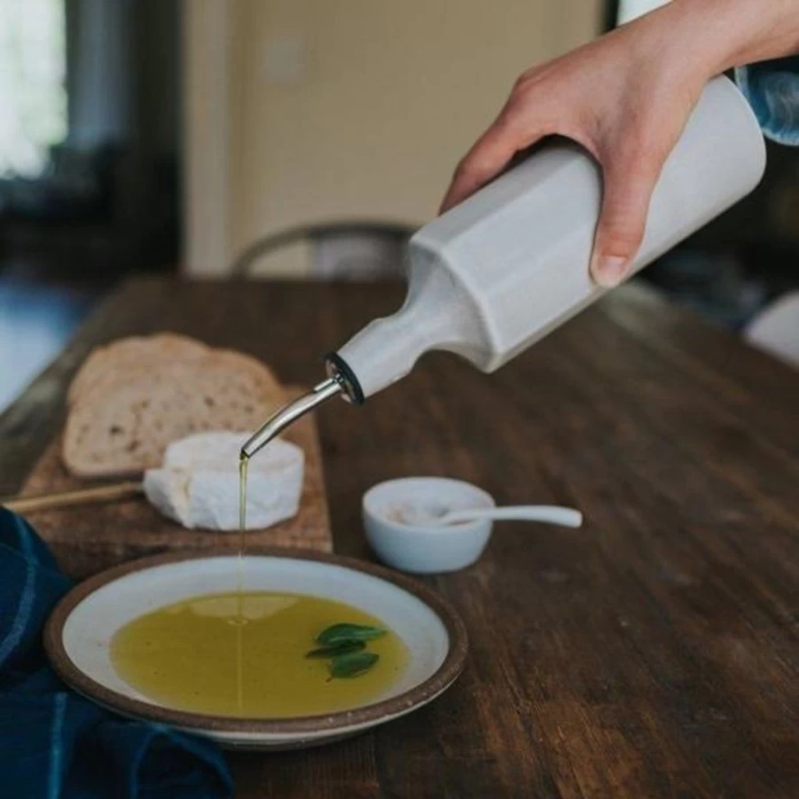 Accessories | Handmade Elixir Olive Oil Bottle SLATE