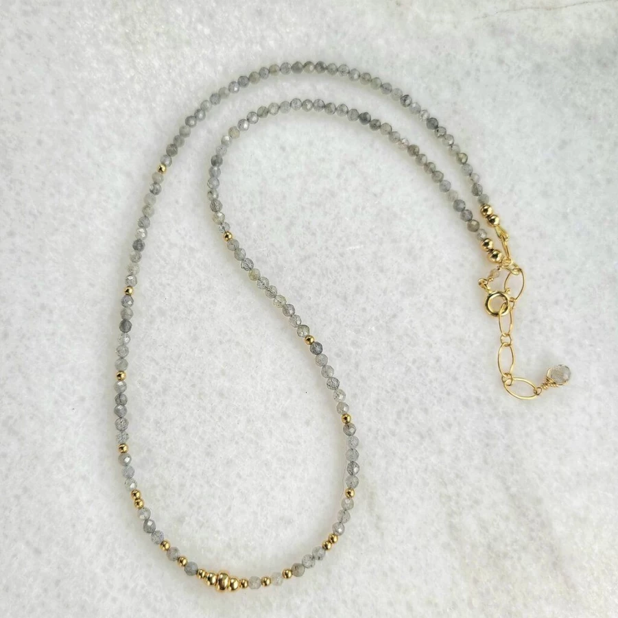 Necklaces | Carlyle Necklace SLATE