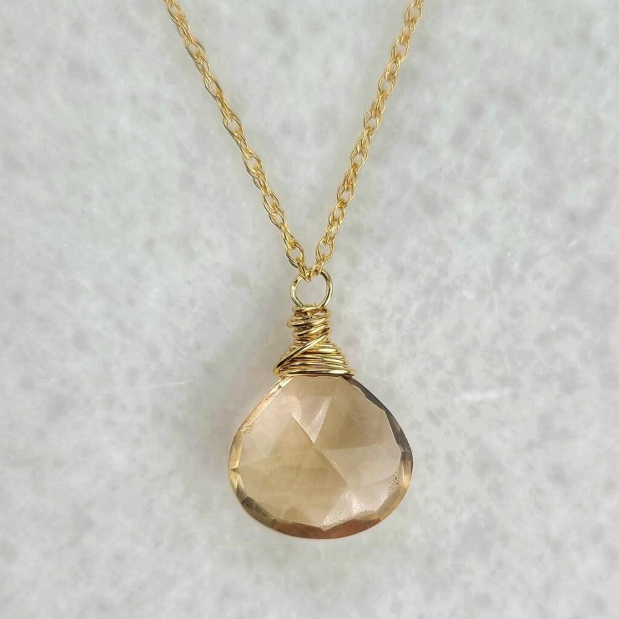 Necklaces | Junie Necklace SLATE