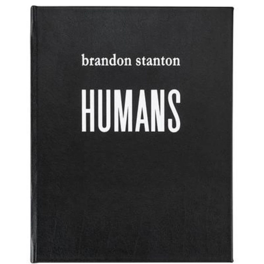 Travel | Leather Bound "Humans" Book SLATE