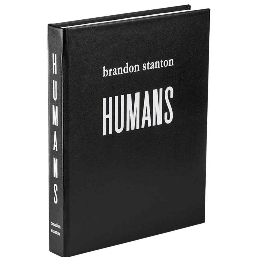 Travel | Leather Bound "Humans" Book SLATE