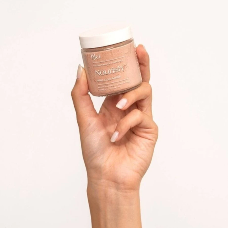 Bath Bombs, Soaks, Steams, Etc. | Klei Kleinourish Pink Clay Mask SLATE