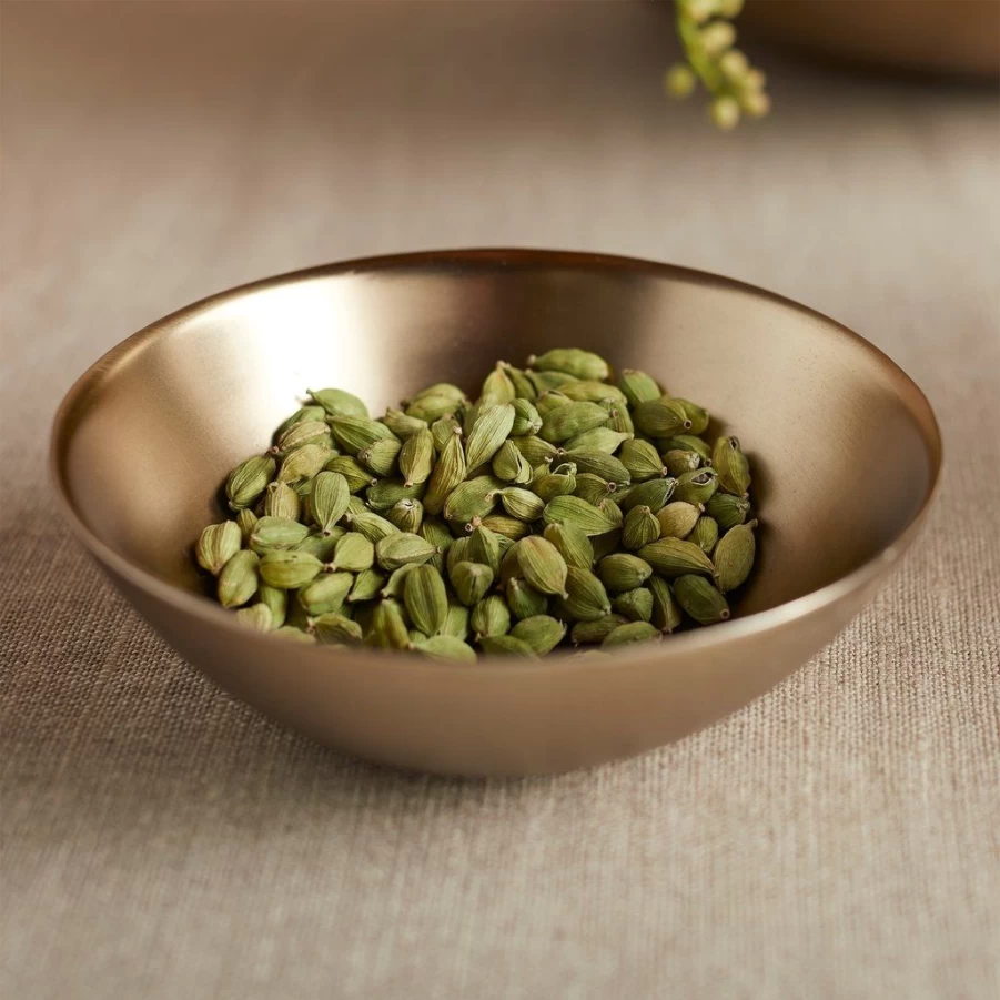 Serveware | Slate Hand-Cast Brass Bowl SLATE