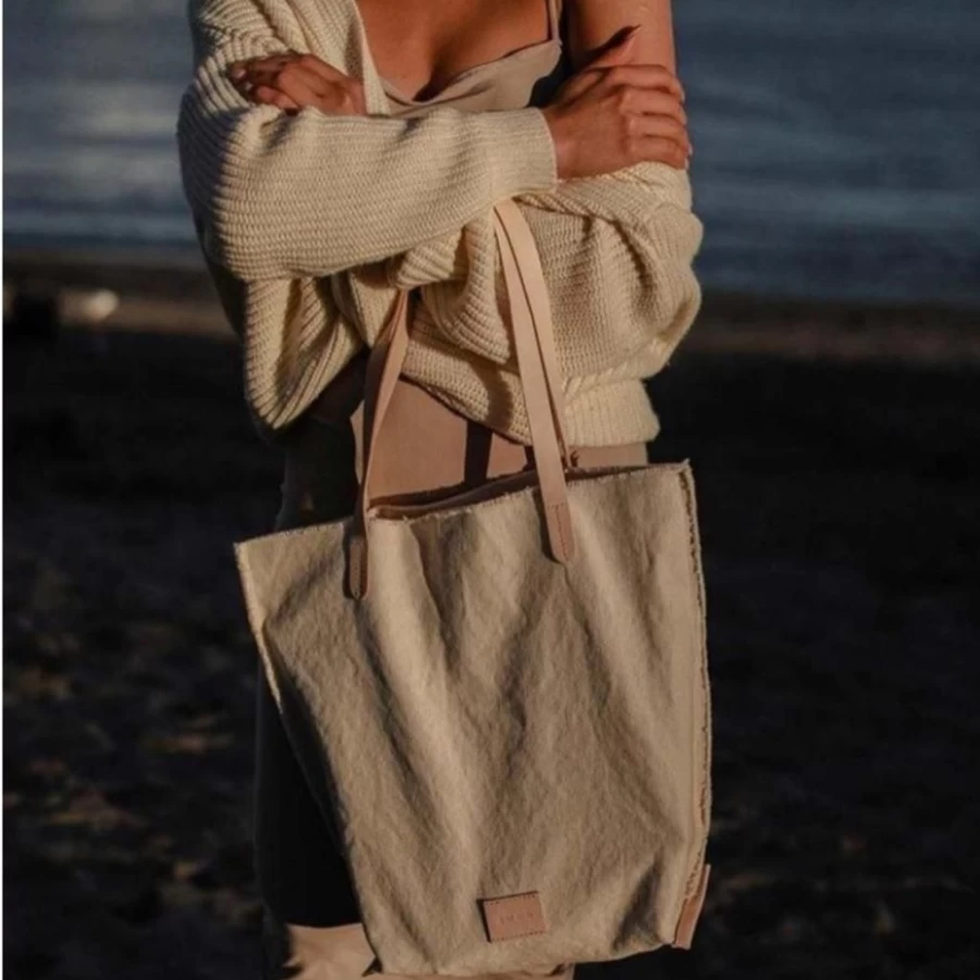 Totes | Graf Lantz Graf Lantz Hana Canvas Tote SLATE