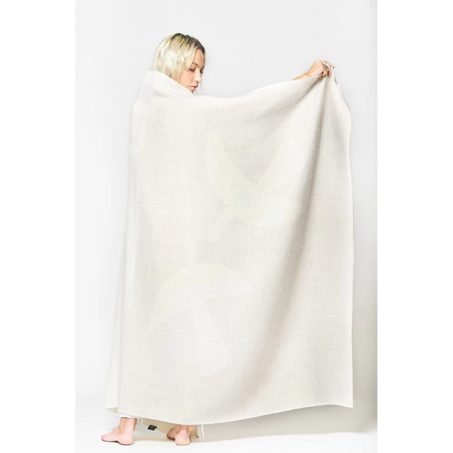 Textiles | Blacksaw Blacksaw Lotta Love Throw SLATE