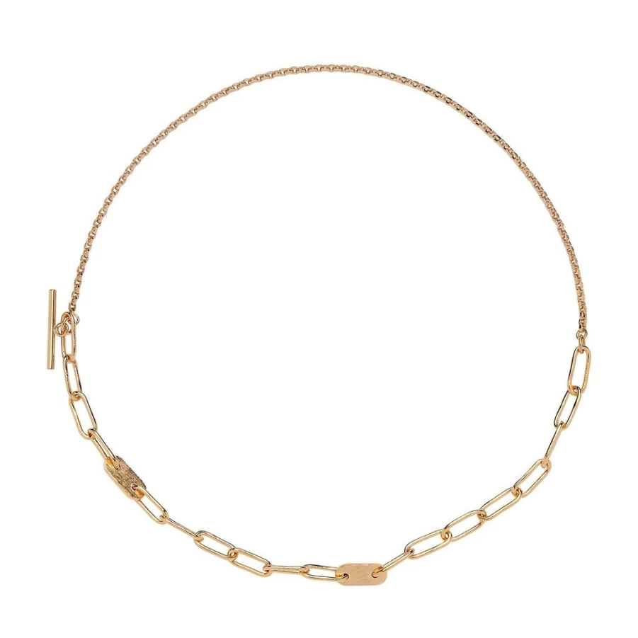 Necklaces | Delicate Ellipse Necklace SLATE