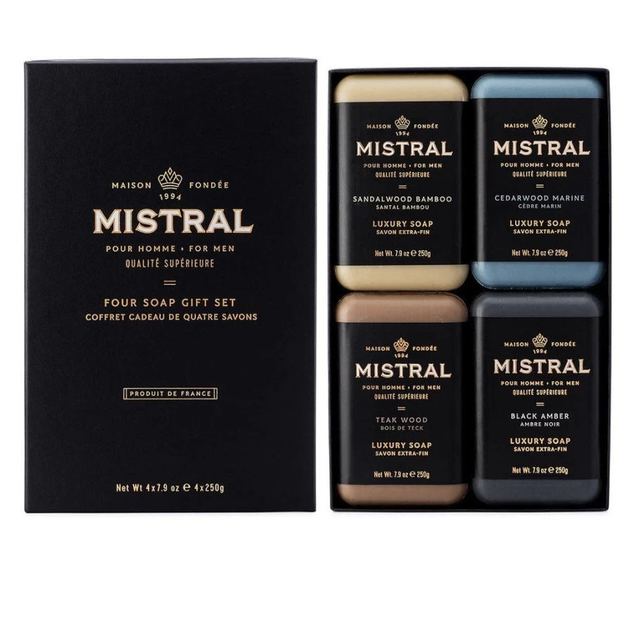 Soaps & Body Wash | Men'S Soap Gift Box SLATE