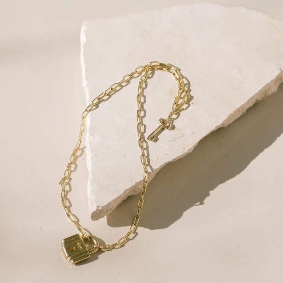 Necklaces | Gembok Pendant Necklace SLATE