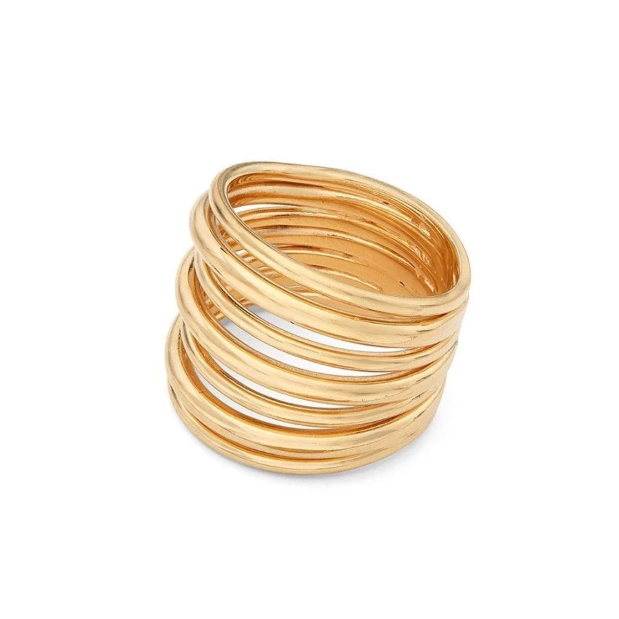 Rings | Layered Strand Ring SLATE