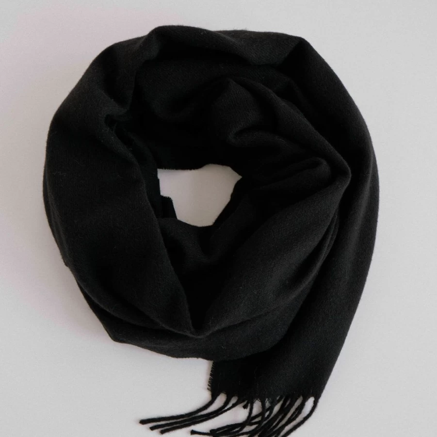 Scarves/Hats/Gloves | Evangeline Solid Wearable Wrap SLATE