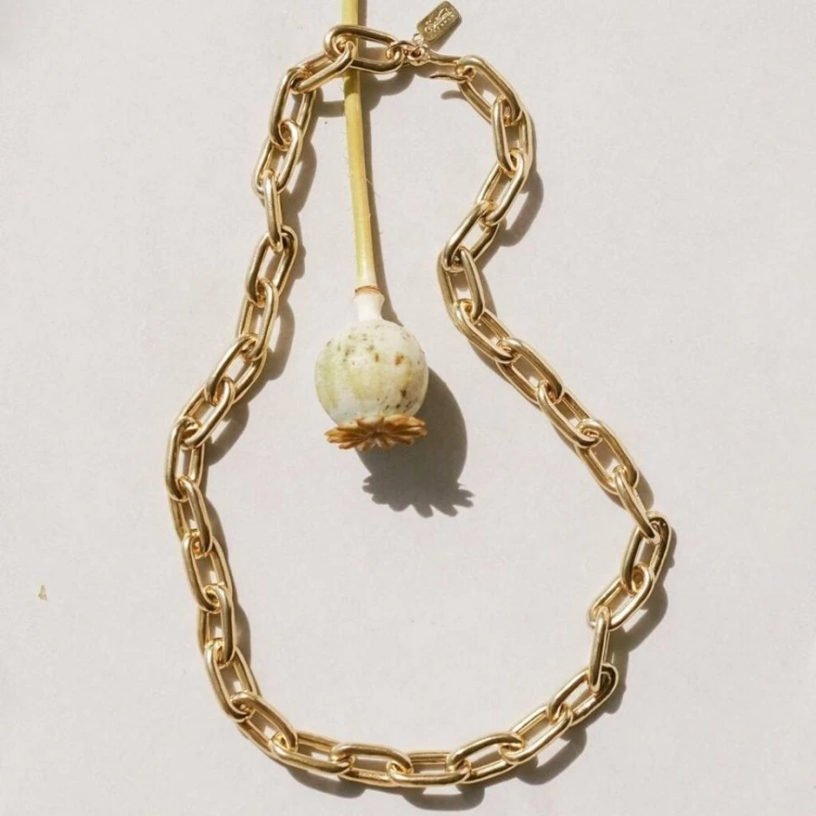 Necklaces | Berat Chain Necklace SLATE