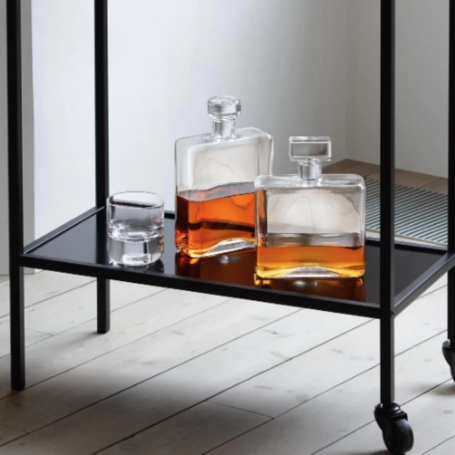 Barware | Mouth Blown Decanter SLATE