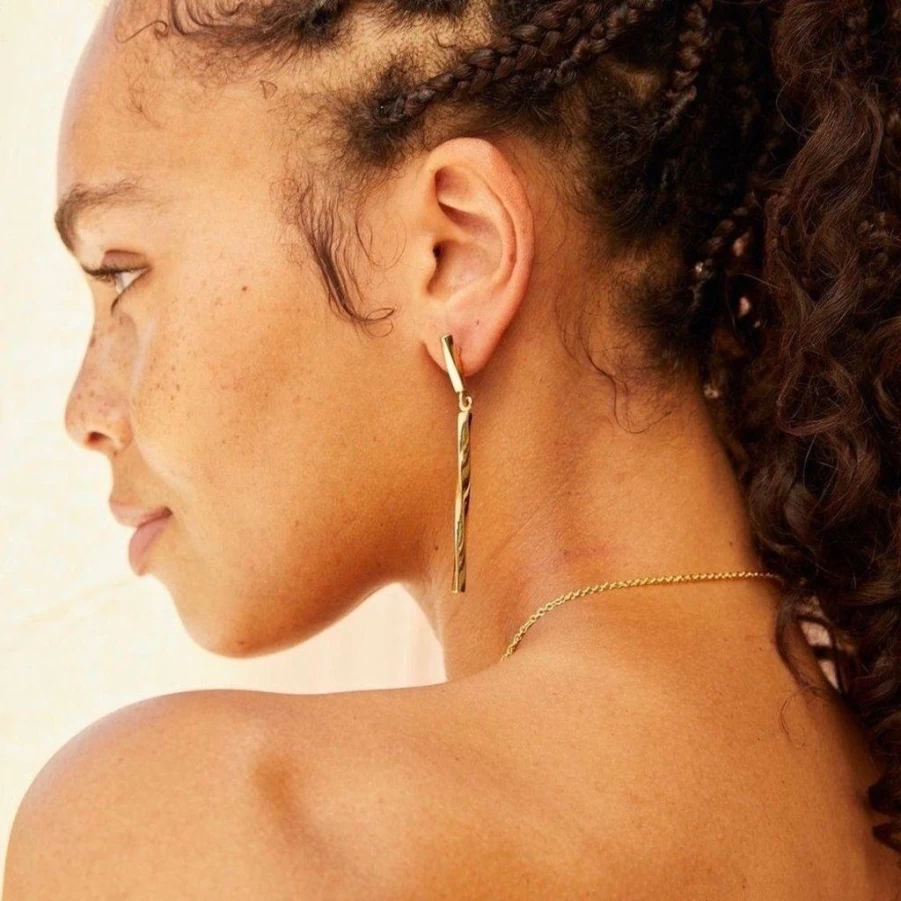 Earrings | Imaradangle Earrings SLATE