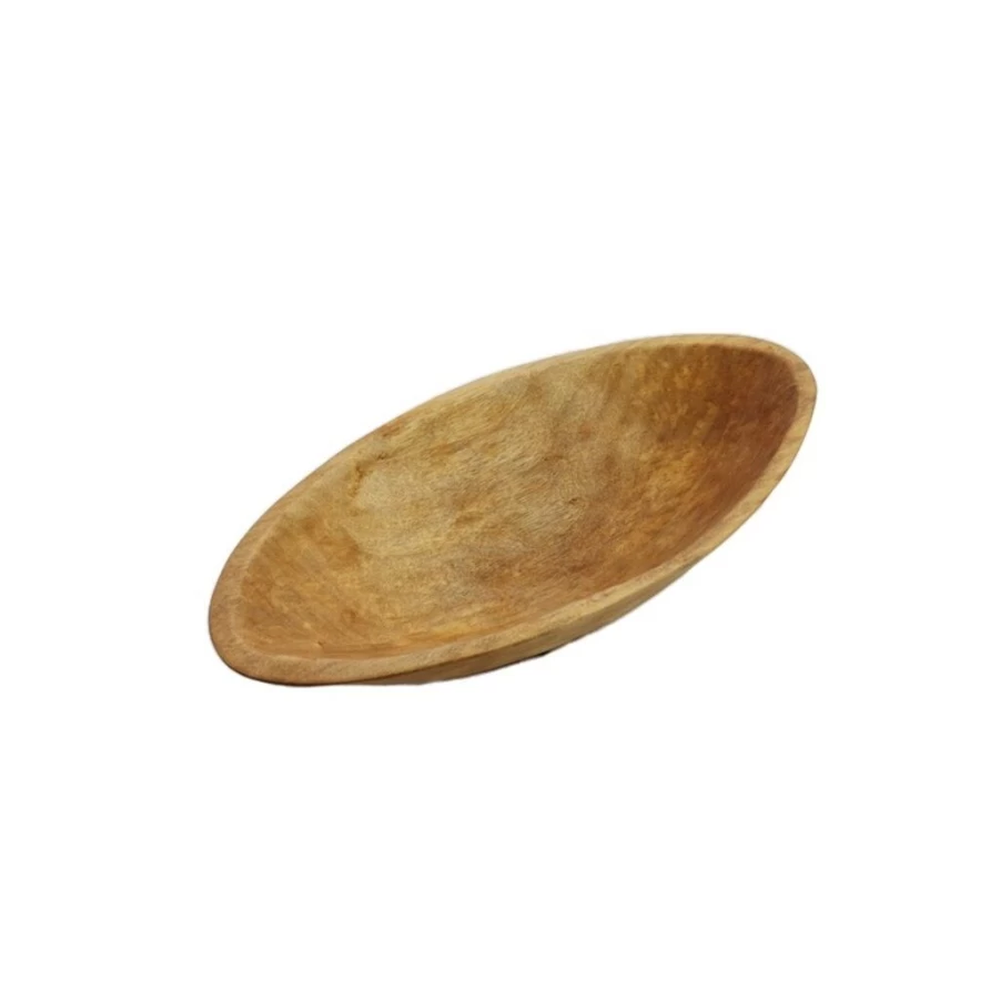Serveware | Oval Wood Serving Bowl SLATE