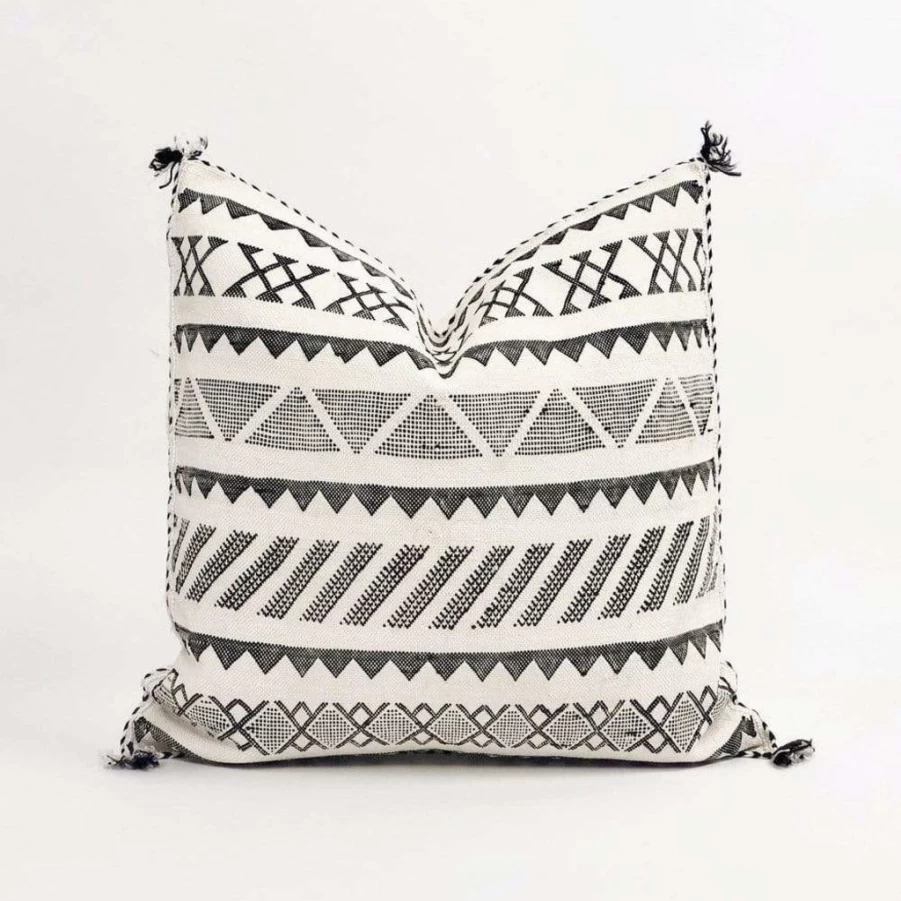 Textiles | Handwoven 20" Rayan Pillow SLATE