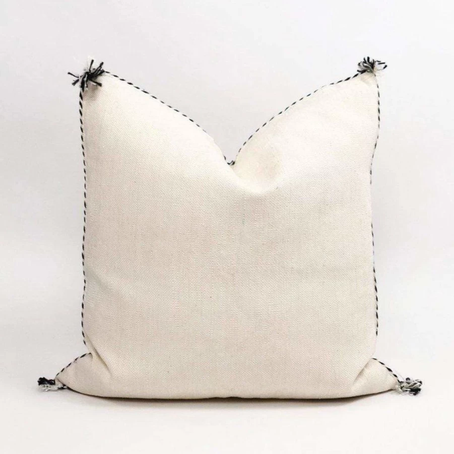 Textiles | Handwoven 20" Rayan Pillow SLATE