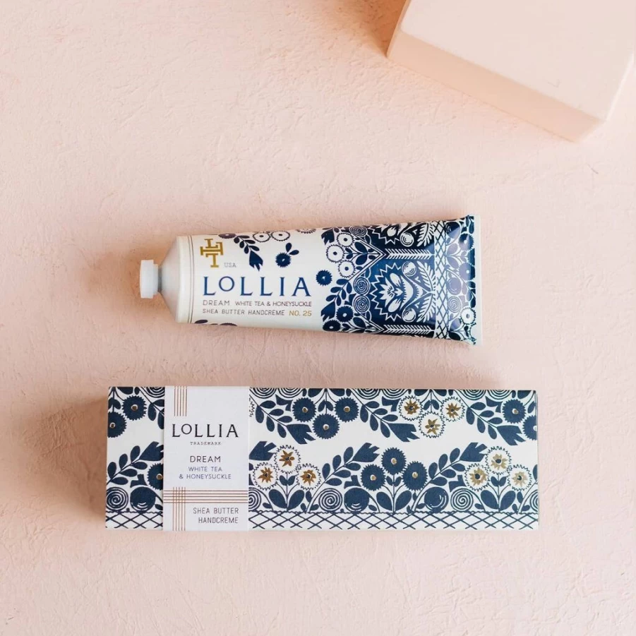 Lotions, Oils, Salves | Lollia Dream Boxed Shea Handcreme SLATE